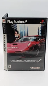 Ridge Racer V (Sony PlayStation 2, 2000) Sin Manual - Imagen 1 de 4