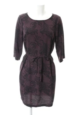 ICHI Vestido de manga larga Mujeres Vestido Talla EU 38 rojo zarzamora-negro - Imagen 1 de 4