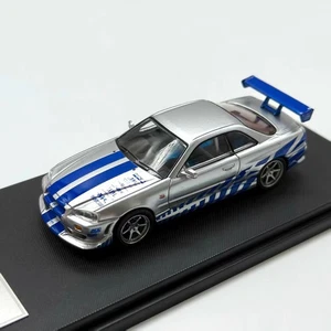 1:64 Nissan Skyline GT-R R34 JDM Diecast Model Car - Alloy Collectible - Picture 1 of 5