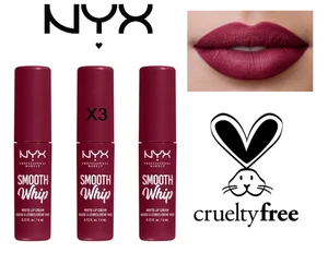 X3 NYX Smooth Whip Matte Lippencreme - flauschige Hausschuhe - Bild 1 von 1