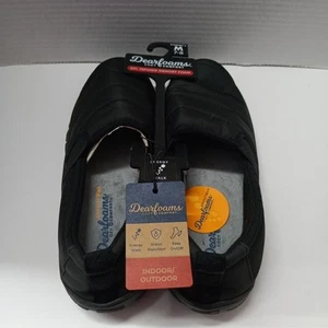 Dearfoams Cozy Comfort Women's Nylon Closed Back Slippers Size M Medium (7-8) - Picture 1 of 7