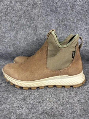 Botas ECCO Exostrike Gore-Tex para mujer talla 5 marrón Chelsea tobillo senderismo al aire libre Foto 1 de 4