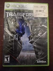 Transformers: The Game (Microsoft Xbox 360, 2007) Scratched - Bild 1 von 4