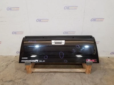 08 2008 GMC SIERRA 1500 SLE TAILGATE BLACK WITHOUT LOCKING  - Image 1 of 4