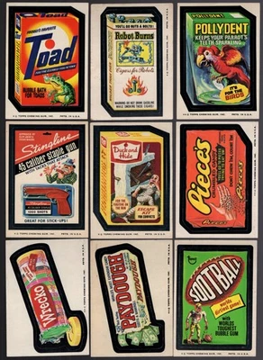 1975 Topps Wacky Packs Series 12 Complete Set 27/27 VG+ Packages SOOTBALL CREEP - Image 1 of 4
