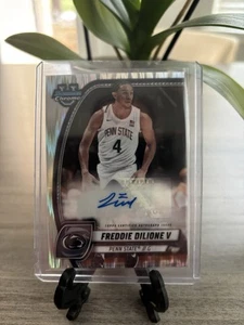 2024-25 Bowman U Chrome Freddie Dilione V Prospect Auto Stealth Refractor #96 - Picture 1 of 2