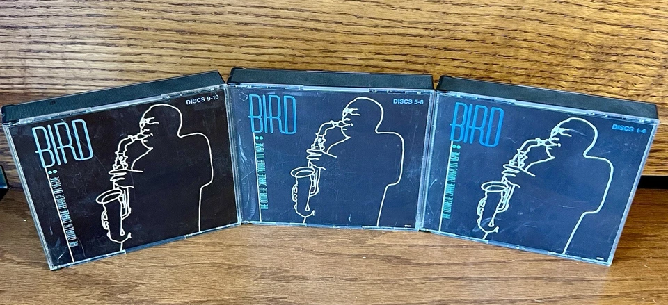 Bird: The Complete Charlie Parker on Verve 10 CD Set in jewel cases No Outer Box Foto 1 de 4