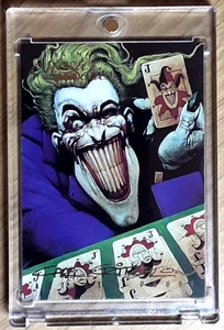 1995 Batman Master Series Artist Proof Card 45 SOLITARY MADNESS. - Picture 1 of 3
