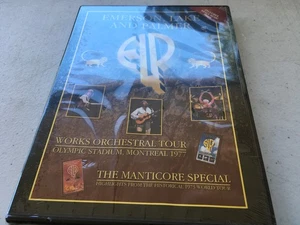 Emerson, Lake & Palmer Works Orchestral Tour Olympic Stadium Montreal 1997 B/N - Imagen 1 de 3