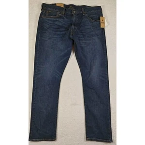 Polo Ralph Lauren Sullivan Jeans Men's 40x32 Blue Denim Slim Fit Low Stretch NWT - Picture 1 of 16