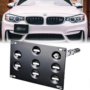 Front Bumper Tow Hook License Plate Bracket For Bmw 328i 335i 435i F30 F10 X Z M - Picture 1 of 6