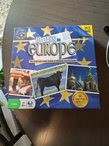 10 Days in Europe Board Game - Out of the Box 2005-2012 - Complete Excellent! - Picture 1 of 5