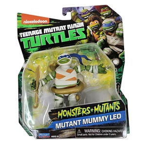MUMMY LEONARDO FIGURE TMNT TEENAGE MUTANT NINJA TURTLE MONSTERS MOSC 2012 /2024 - Picture 1 of 5