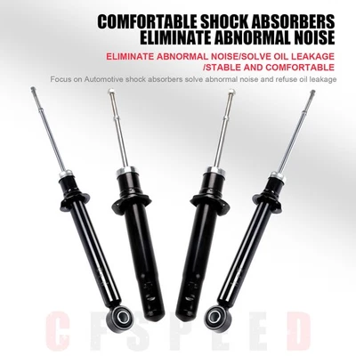 Conjunto de puntal de amortiguador trasero delantero de 4 piezas para Eagle Talon Mitsubishi Eclipse 1995-1998 Foto 1 de 4