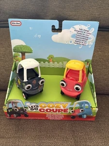Little Tikes Let’s Go Cozy Coupe 2pk Mini Color Change Vehicles for Tabletop - Picture 1 of 4