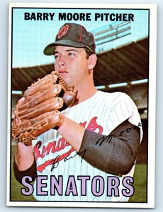 1967 Topps #11 Barry Moore   RC Washington Senators