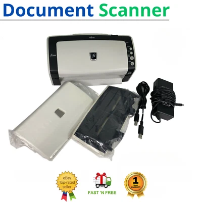 Einzelblatt Farbe Duplex Dokumentenscanner für Education Industry W/Neu Zubehör - Bild 1 von 4