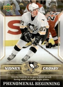2005 Upper Deck Phenomenal Beginning #5 Sidney Crosby Excellent