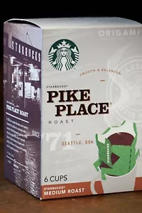 🌈Starbucks Japan🌈Origami Personal Drip Coffee, Pike Place Roast, JAPAN - Bild 1 von 1