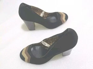 Size 5.5 Women's Block Heel Pumps By MISSONI - Picture 1 of 14