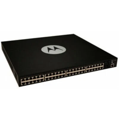 NEW MOTOROLA EX-3548 48GE+4SFP POE/POE+ Gigabit Network Switch - Image 1 of 2