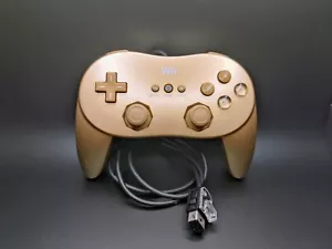 Nintendo Wii Classic Pro Controller, Limited Gold, Goldeneye 007, RVL-005 (-02) - Picture 1 of 9