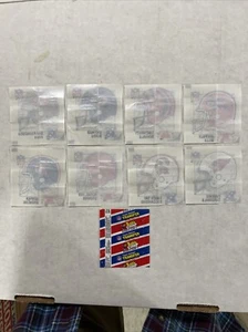 1988 Bubble Champ NFL Helmet Tattoos 28/28 - Picture 1 of 3