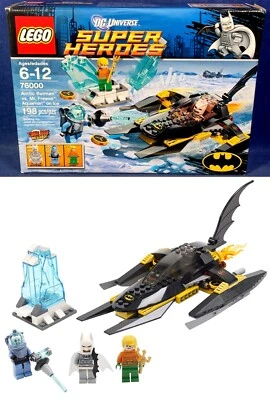New - ARCTIC BATMAN vs MR. FREEZE: AQUAMAN ON ICE - Super Heroes Lego 76000 DC - Image 1 of 4