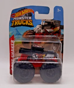 2021 Hot Wheels Mini Monster Trucks Black Bone Shaker 1/72 Scale VHTF - Picture 1 of 2