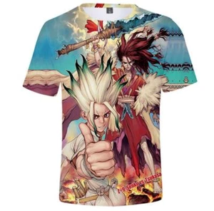 Dr.STONE Cosplay Anime Manga T-Shirt Shirt Unterhemd Undershirt Polyester - Picture 1 of 4