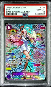 PSA 10 Uta One Piece Japanese Awakening of The New Era OP02-120 Special - Picture 1 of 2