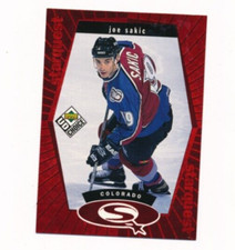 1998-99 UD CHOICE STARQUEST RED JOE SAKIC #SQ11