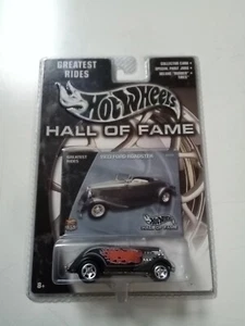 Hot Wheels 1933 Ford Roadster Hall Of Fame Greatest Rides - Picture 1 of 2