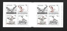 Lithuania 1992 MNH Birds of the Baltic sg 506/9 Booklet