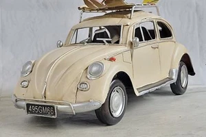 European Finery Tinplate 1:12 Scale 1957 Sport Car Herbie Beetle (Cream) DEAL NR - Picture 1 of 6