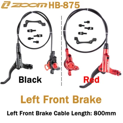 Комплекты гидравлических дисковых тормозов ZOOM HB875 для горного велосипеда велосипедный тормозной суппорт 160 мм - Изображение 1 из 4