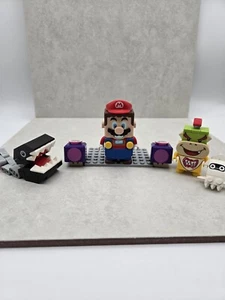 Lego Interactive Mario Bowser Mushroom Minifig Lot Of 6 Battery Not Included! - Picture 1 of 6