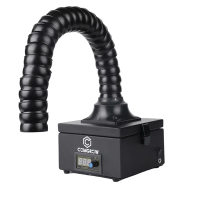 COMGROW Smoke Absorber,Strong Suction 3 Stage Furification for Soldering,Laser Engraver