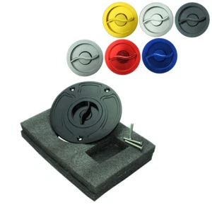 CNC Billet Fuel Gas Cap Tank Cover For CBR600RR 900 929RR CB1000 CB600F Keyless - Picture 1 of 11