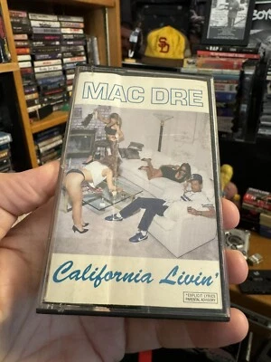 Mac Dre California Livin’ EP Cassette Tape Rare Bay Area Rap 1991 OG Vallejo - Image 1 of 4