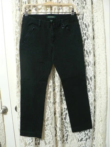 # LAUREN RALPH LAUREN GR. 2 (26x25,5) SCHWARZE HOSE - 7" RISE - STRETCH - ALLZWECKRINGE - Bild 1 von 12
