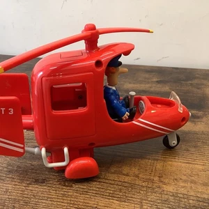 POSTMAN PAT SDS HELICOPTER With Sound And Figure ER PLC 2008 Royal Mail 7” - Picture 1 of 7