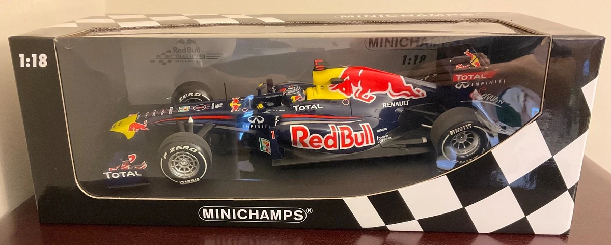 Sebastian Vettel RedBull 1:18 Scale Diecast Formula 1 Cars for