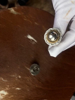 Cuentacuentos vintage de México de plata de ley 925 Foto 1 de 4