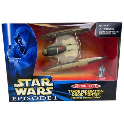 Star Wars Acción Flota Comercio Federación Droide Luchador Micro Máquinas 1999 Nuevo Foto 1 de 4