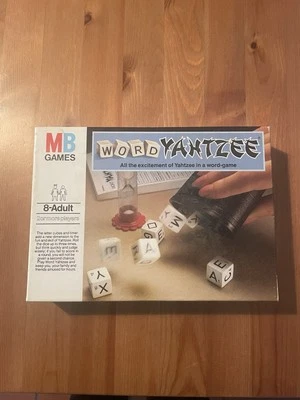 Vintage Word Yahtzee Dice Word-Game from MB Games 1979 Retro Complete Exc - Image 1 of 4