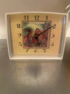 Tolle Vintage elektrische Uhr mit einem Jungen, der dem Tiger seine Jacke anbietet - BEx n5 - Bild 1 von 2