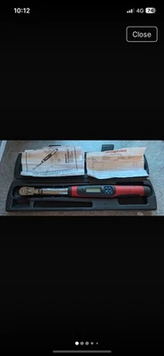 Snap-On Tech wrench Tech2fr100  3/8 Digital Torque Wrench 5-100 Lb-ft - Image 1 of 3