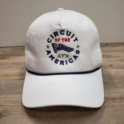 Gorra Circuit Of The Americas Snap Back blanca ATX logotipo de pista imperial para hombre Foto 1 de 4
