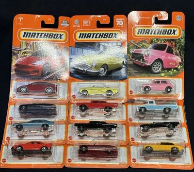 Matchbox Mixed Lot Of 12 Diecast Cars 1:64 Vehicles - Image 1 of 4